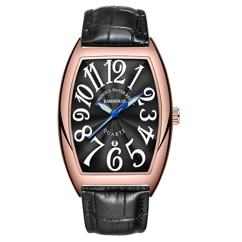 Reloj Jinshidun para Hombre con Función Luminosa – Reloj de Cuarzo Elegante