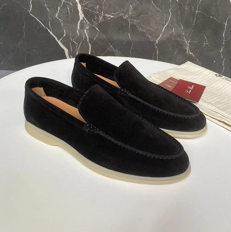 Mocasines planos casuales elegantes de verano para hombre