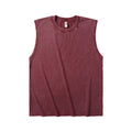 Camiseta sin manga para. Hombre de algodón camiseta suelta