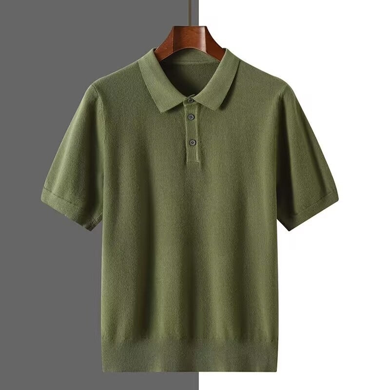 Polo para Hombre Manga Corta – Estilo Business Casual Elegante