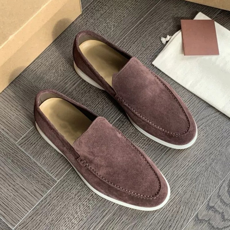 Mocasines planos casuales elegantes de verano para hombre