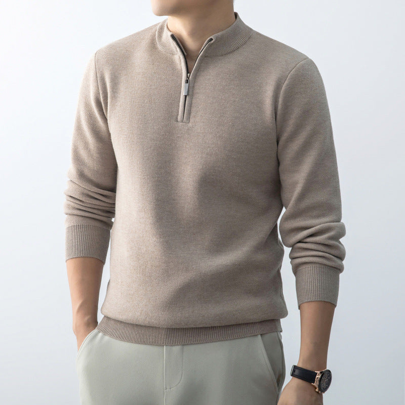 Suéter Casual de Punto para Hombre – Ropa de Otoño e Invierno