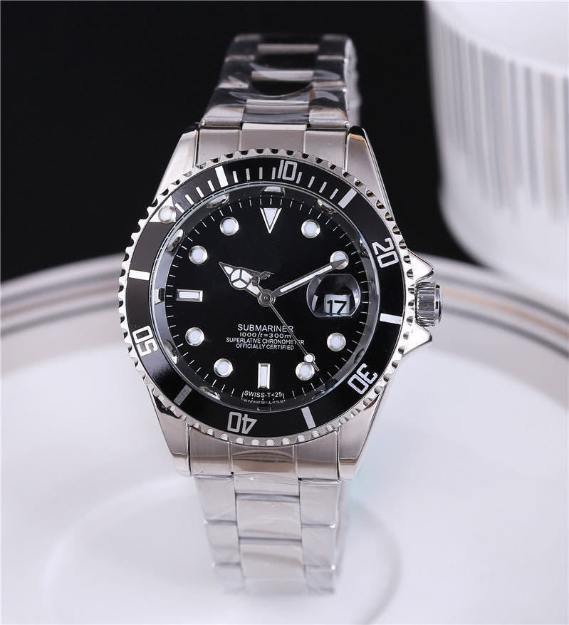 Reloj de Acero para Hombre con Correa Metálica – Reloj Elegante y Moderno