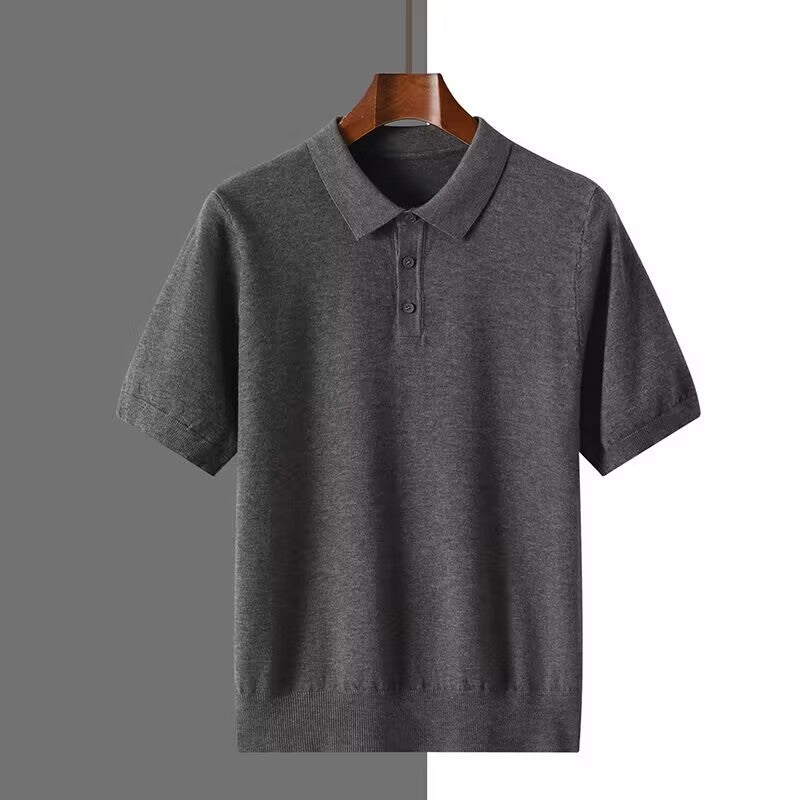 Polo para Hombre Manga Corta – Estilo Business Casual Elegante