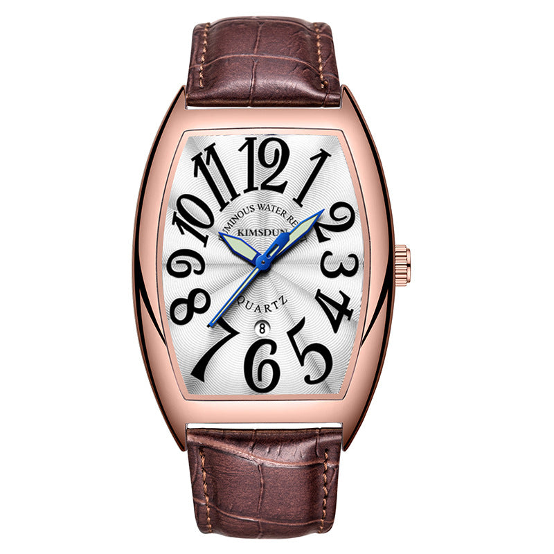 Reloj Jinshidun para Hombre con Función Luminosa – Reloj de Cuarzo Elegante
