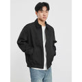 Chaqueta Retro Americana para Hombre con Cuello Polo – Estilo Vintage Otoñal
