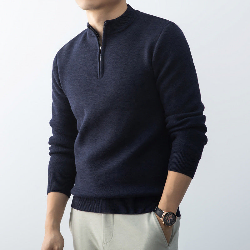 Suéter Casual de Punto para Hombre – Ropa de Otoño e Invierno