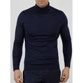 Suéter de Punto de Color Sólido para Hombre – Sudadera Elegante Casual