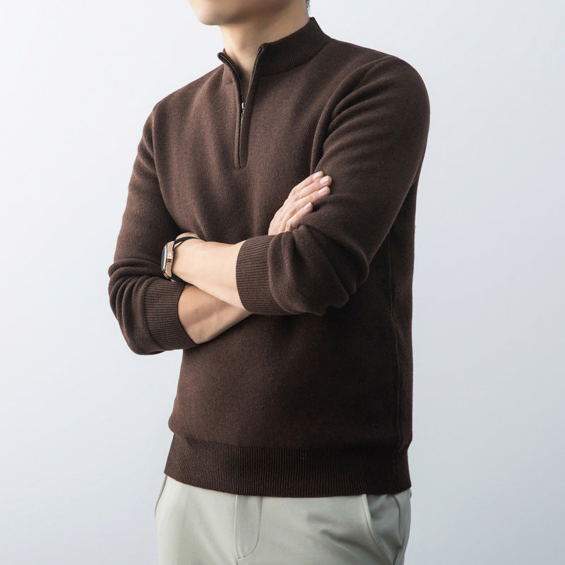 Suéter Casual de Punto para Hombre – Ropa de Otoño e Invierno