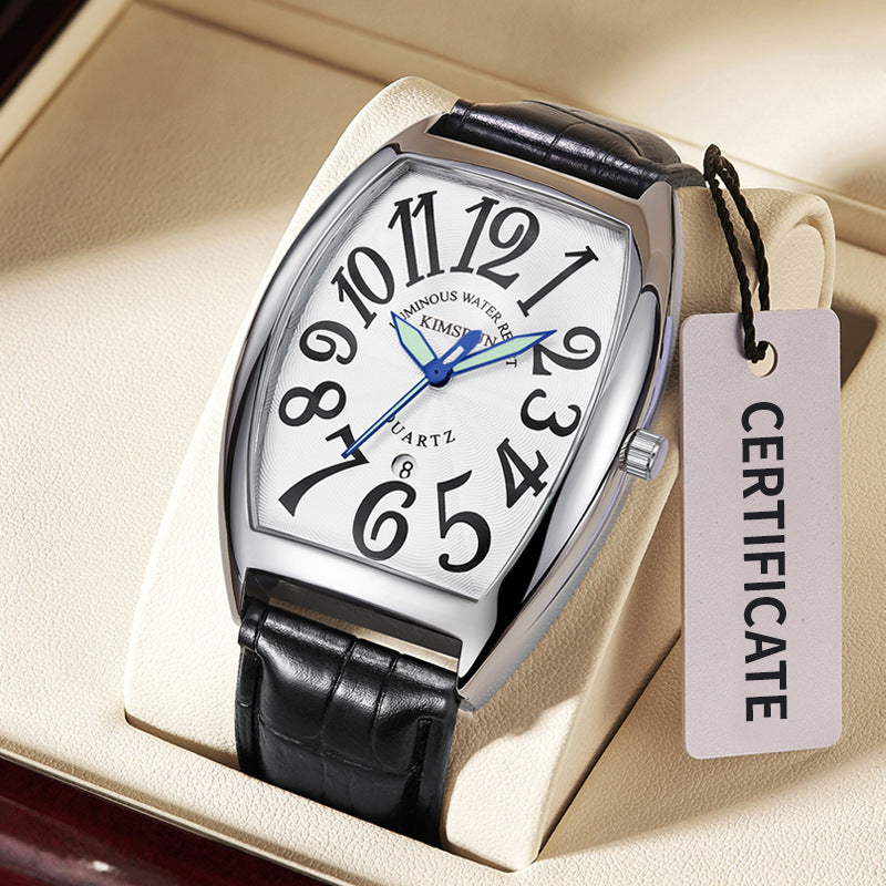 Reloj Jinshidun para Hombre con Función Luminosa – Reloj de Cuarzo Elegante
