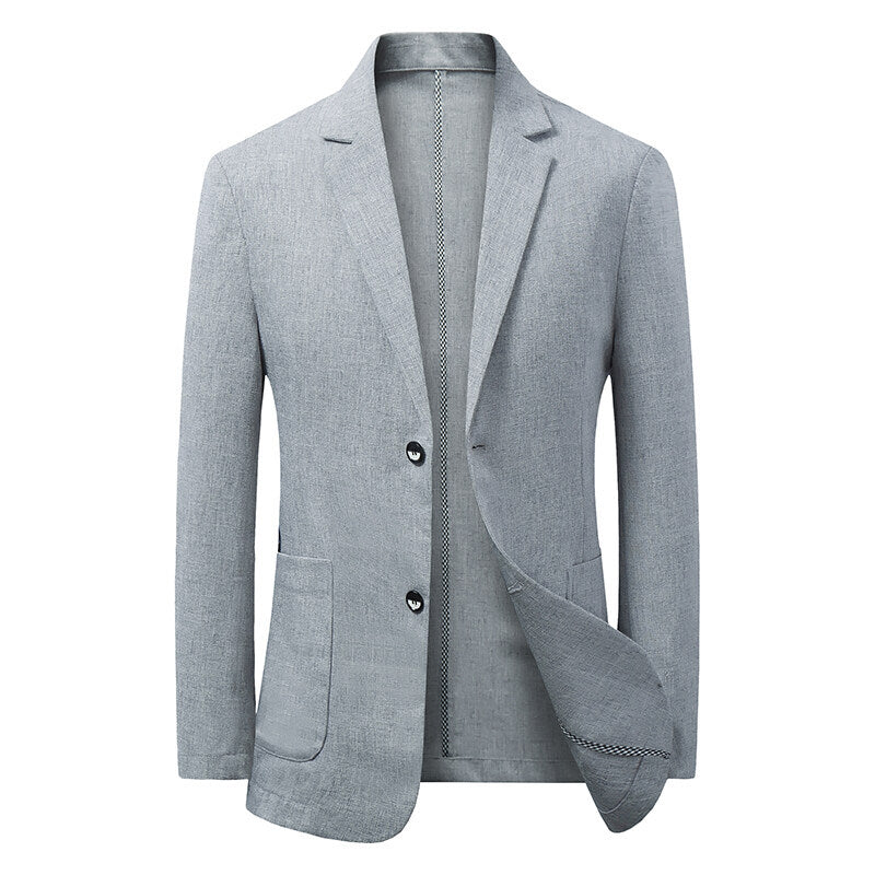 Saco Ligero de Vestir para Hombre – Blazer Elegante de Primavera y Verano