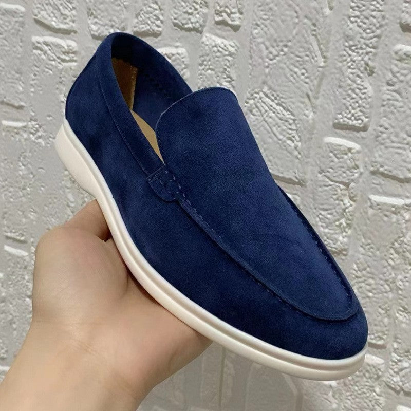 Mocasines planos casuales elegantes de verano para hombre