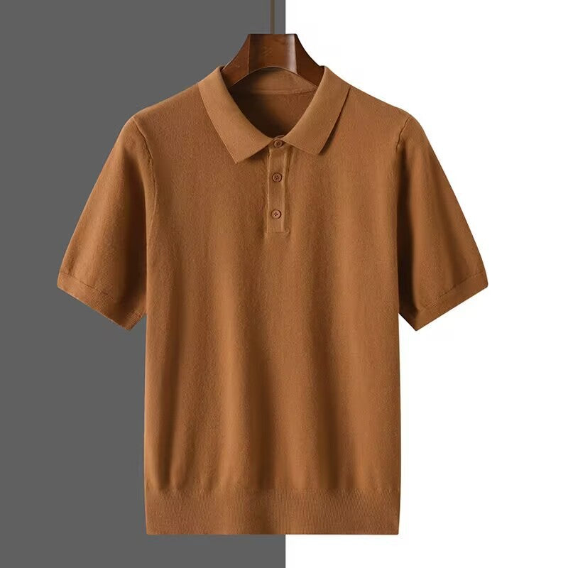 Polo para Hombre Manga Corta – Estilo Business Casual Elegante