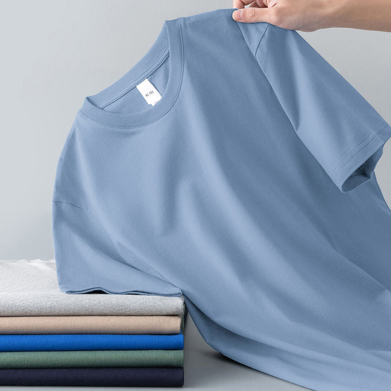 Camiseta de Verano para Hombre Manga Corta – Estilo Casual Holgado y Versátil