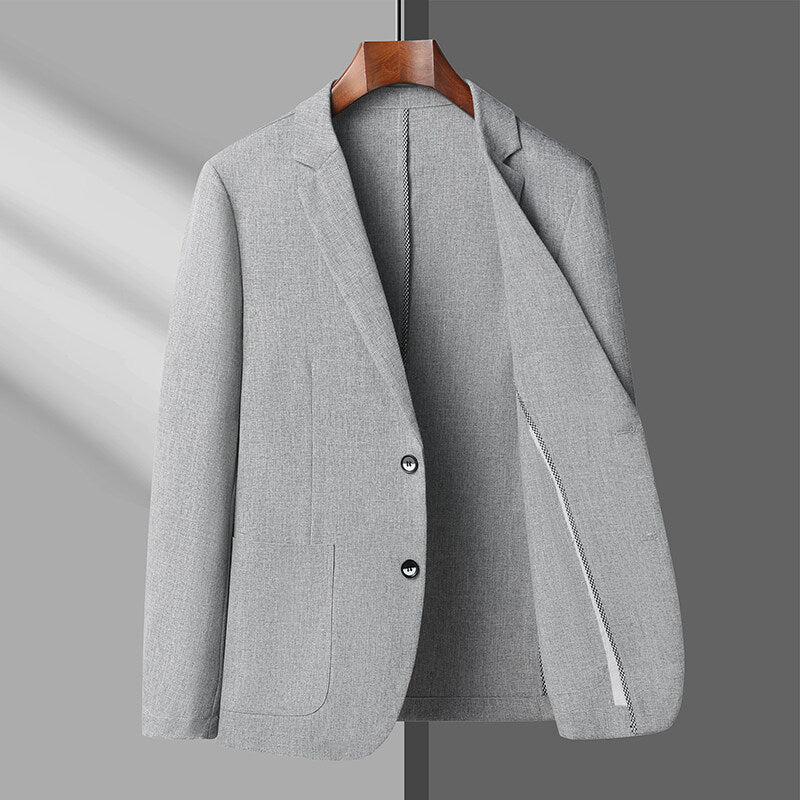 Saco Ligero de Vestir para Hombre – Blazer Elegante de Primavera y Verano