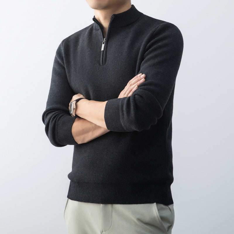 Suéter Casual de Punto para Hombre – Ropa de Otoño e Invierno